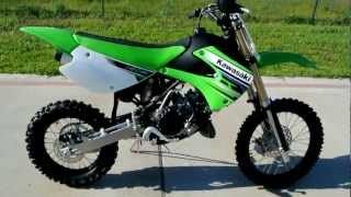 2012 Kawasaki KX85 KX 85 Overview Review Walk Around [upl. by Liponis]