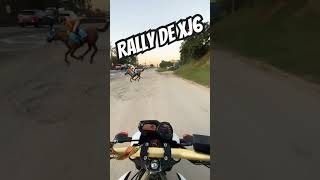 XJ6 WHITE 4x1 FULL  RALLY xj6soocano short brazil motovlog sound 600cc sóocano [upl. by Yenahs]