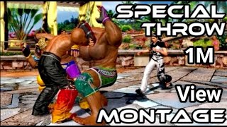 Tekken Tag Tournament 2  Special Throw Montage [upl. by Etnoj970]