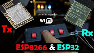 ESP32 and ESP8266 wireless communication without internet Hindi Urdu [upl. by Oramug]