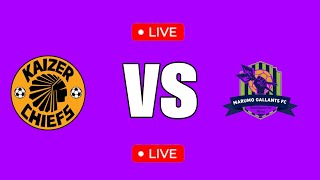 Kaizer Chiefs vs Marumo Gallants live match update [upl. by Trilby]