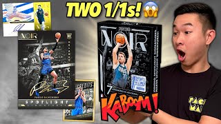 TWO 11s in ONE BOX 😱🔥 202223 Panini Noir Basketball FOTL Hobby Box Review [upl. by Olsson]