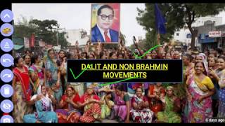 lec 43 Dalit and Non brahmin movements [upl. by Standford]