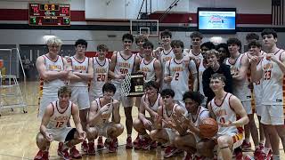 Hinsdale Central vs Hillcrest High School Mens Varsity Basketball [upl. by Ruperto]