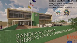 Sandoval County breaks ground on facility for sheriffs office [upl. by Lila346]