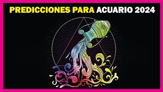 Horóscopo Anual de ACUARIO ♒ ¿Qué te espera este 2024 [upl. by Ydnagrub]