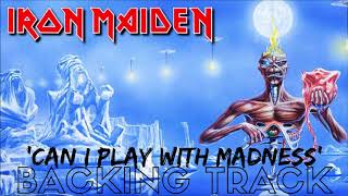 Iron Maiden  Can I Play With Madness  Backing Track FULL No Vocals [upl. by Occer944]