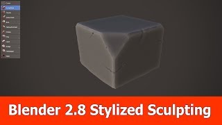 Blender 28 Stylized Sculpting [upl. by Ekyt]