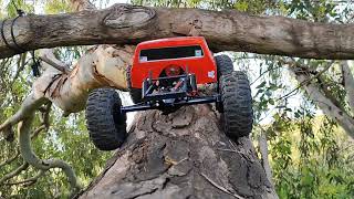 Jconcepts ruptures 19 Tire test 💯 perfect for rock and tree climbing🛻 [upl. by Enneirb]