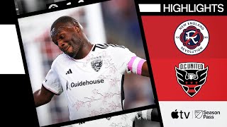 New England Revolution vs DC United  Benteke Races To Golden Boot  Full Match Highlights [upl. by George]