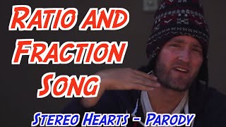 The Ratio and Fraction song Stereo Hearts Remix  Math Song [upl. by Hawley]