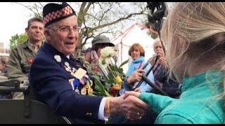 Crowds fill Apeldoorn to honour Canadian liberators [upl. by Fifi]