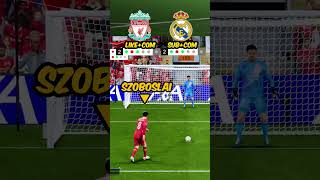 Liverpool vs Real Madrid l Champions League Penalty Challange footballshorts cute [upl. by Amatruda]