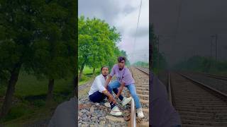 Train🚊ki patri par pair fasa🧟😱🦠viralshorts viral shorts ￼ [upl. by Otecina876]