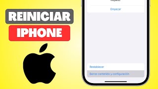 Cómo Reiniciar tu iPhone Antes de Venderlo Restablecer iPhone [upl. by Tniassuot]