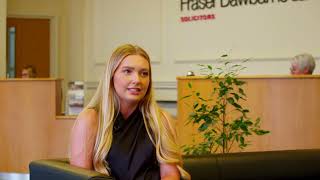 Meet Alice  CILEX Apprentice at Fraser Dawbarns LLP [upl. by Iznil206]