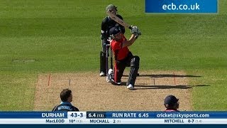 Massive six from Calum MacLeod Worcestershire Rapids v Durham Jets [upl. by Lawry813]