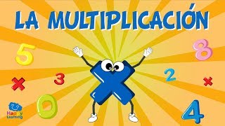 Aprendiendo a multiplicar La Multiplicación  Vídeos Educativos para niños [upl. by Amrac]