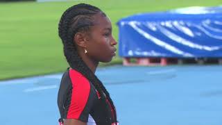 CARIFTA50 4x100m U17 Girls Final  SportsMax TV [upl. by Nwahsal]