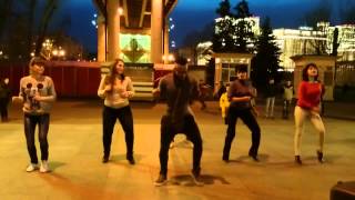 El baile del Guachineo 2015 moscow [upl. by Airekal]