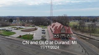 CN and GLC at Durand MI 11172024 [upl. by Kristan408]