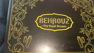 BEHROUZ BiryaniRoyal Taste of BiryaniReviewQuantityTaste EatSureZomatoSwiggyOnline Order [upl. by Welcy539]