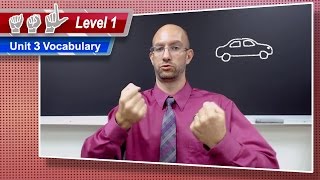 Unit 3 Vocabulary  ASL Level 1  American Sign Language [upl. by Squier]