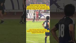 Memang captain sejati❗ Jay Idzes 🇮🇩🔥timnasindonesia beritabola football [upl. by Terbecki]