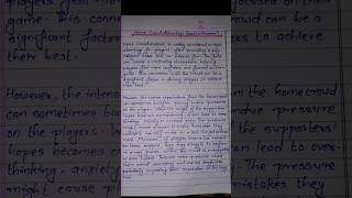 Home Crowd AdvantageBoost or pressure essay education essayideas class nibandhchannel [upl. by Ynohtnaed816]