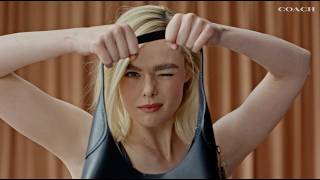 COACH Fall 2024  Unlock Your Courage  Elle Fanning – The Audition  CourageToBeReal [upl. by Hake]