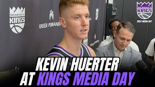 Kevin Huerter talks about his injury amp 2425 season [upl. by Hemetaf]