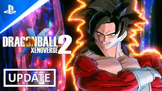 DRAGON BALL XENOVERSE 2  Free Super Saiyan 4 Future Update [upl. by Marks]