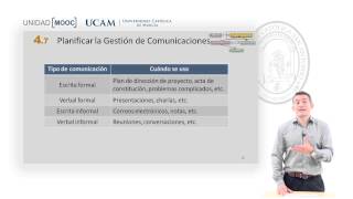 Curso MOOC Introducción Certificación PMPPMI  Módulo 4 Planificar gestión de comunicaciones [upl. by Maidel246]