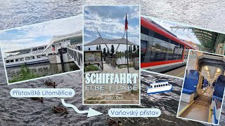 Schifffahrt von Leitmeritz Litoměřice  nach Aussig an der Elbe Ústí nad Labem [upl. by Reeves]