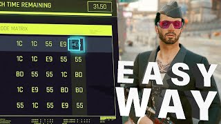 How to solve the Breach HACKING Puzzles Super EASILY ► Cyberpunk 2077 [upl. by Lyred]