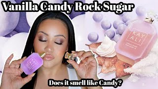 NEW KAYALI VANILLA CANDY ROCK SUGAR  42 PERFUME REVIEW 💜🍬  AMY GLAM ✨ [upl. by Assetan]