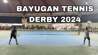 BAYUGAN TENNIS DERBY 2024  PROSPERIDAD BORJJOSH VS BAYUGAN JONG [upl. by Linnet]