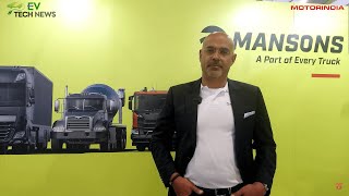 Auto Expo 2023  Mr Gautam Khanduja President Mansons International [upl. by Jedthus]