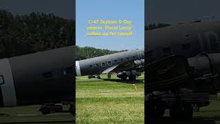 Geneseo Airshow C47 Skytrain quotPlacid Lassiequot [upl. by Eiclehc]