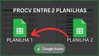 PROCV com IMPORTRANGE PROCV em outra planilha Google [upl. by Fontana]