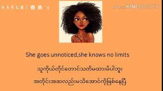 Scars To Your Beautiful Alessia Care Myanmar sub [upl. by Arted]