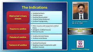 Lecture 6 Male Urethrography Indications amp Contraindications [upl. by Dominica]