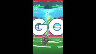 Mastering Dodging Golem VS Scyther Air Slash  Aerial Ace [upl. by Lezned]