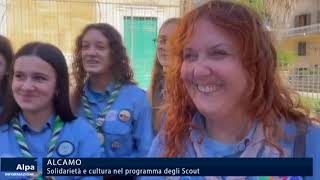 Solidarietà e cultura nel programma degli scout di Alcamo1 [upl. by Adilen135]