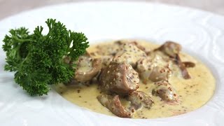 Rognon de veau à la moutarde [upl. by Jabin640]