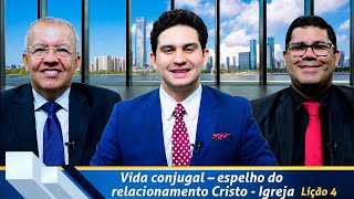 Revista de EBD Betel Dominical 4 Vida conjugal – espelho do relacionamento Cristo  Igreja [upl. by Trudi]