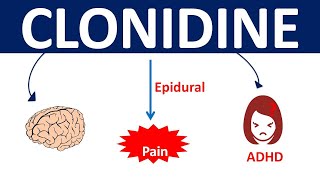 Clonidine  Mechanism precautions side effects amp uses [upl. by Ettezil]