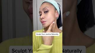 Sculpt Your Jawline Naturally With 4 Simple Movements [upl. by Chadd739]