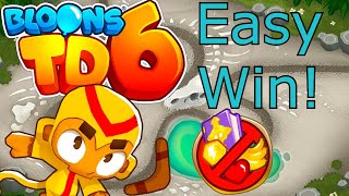 How to beat Streambed on Chimps Bloons TD 6 [upl. by Atnuahs]