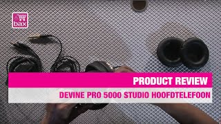 Devine PRO 5000 studio hoofdtelefoon Review  Bax Music [upl. by Boni]